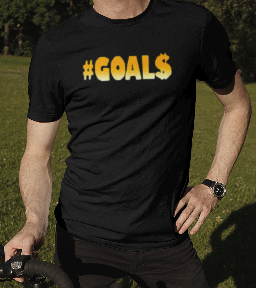 2024 New Year Money Goals Hashtag Wealth Ambitions Motivation T-Shirt