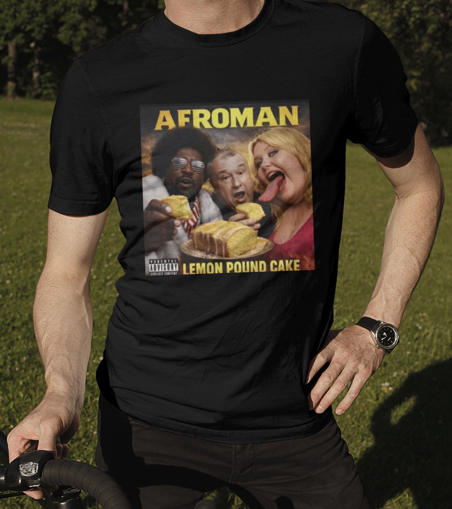 Afroman Lemon Pound Cake Featuring Iconic Cover T-Shirt