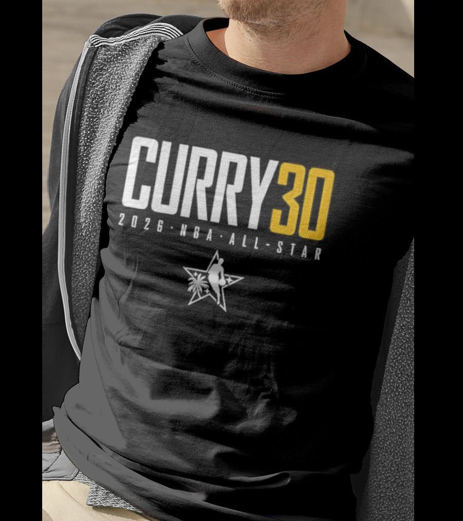 Curry30 2026 NBA All Star Golden State Warriors Iconic Basketball Star T-Shirt