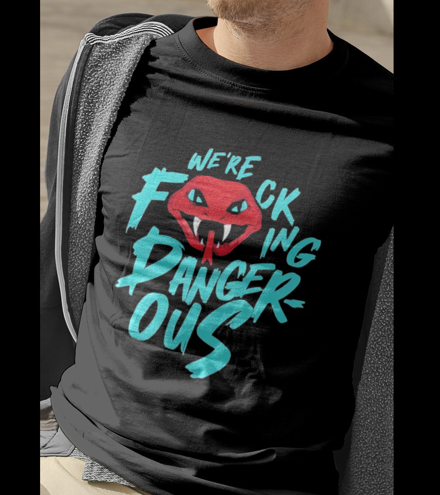 Arizona Diamondbacks Snakes We're Dangerous T-Shirt