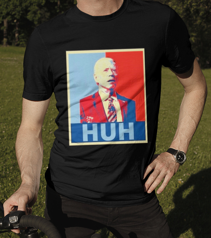 Huh Joe Biden Red Blue T-Shirt