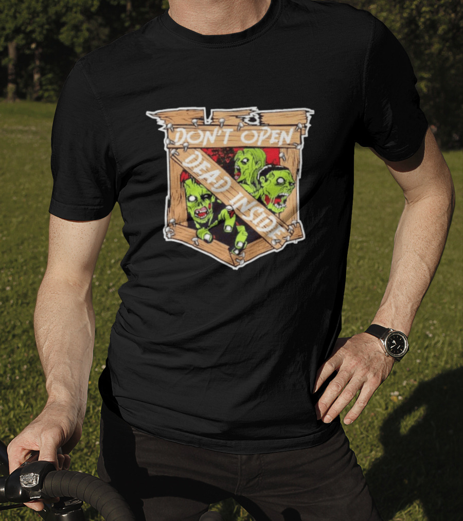 New York Rangers Halloween Don't Open Dead Inside Zombie T-Shirt