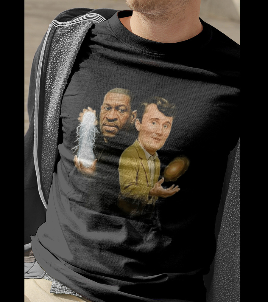 George Floyd And Charlie Kirk Wizard T-Shirt