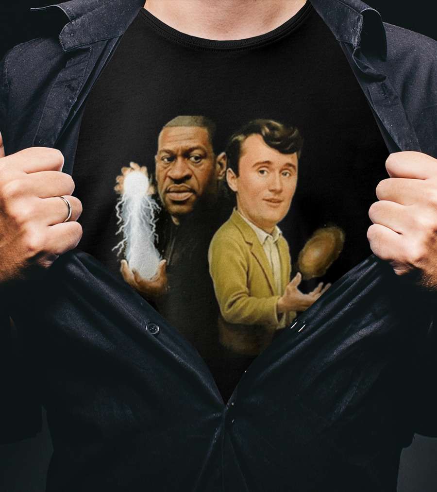 George Floyd And Charlie Kirk Wizard T-Shirt