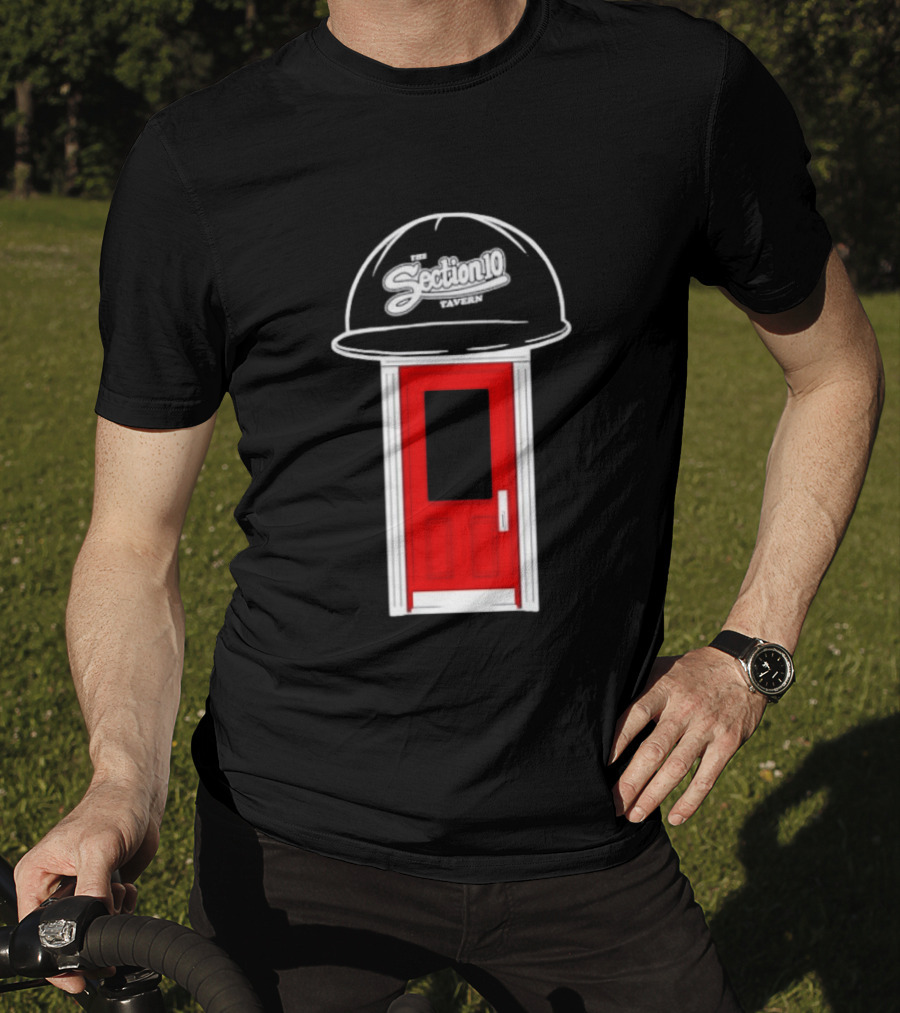 The Section 10 Tavern Red Door Boston Red Sox Fenway Park Baseball T-Shirt