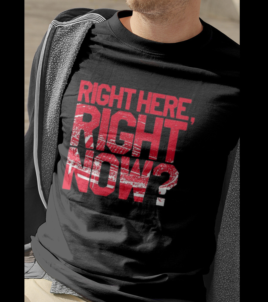 Buffalo Bills Right Here Right Now Where Else Would You Rather Be T-Shirt