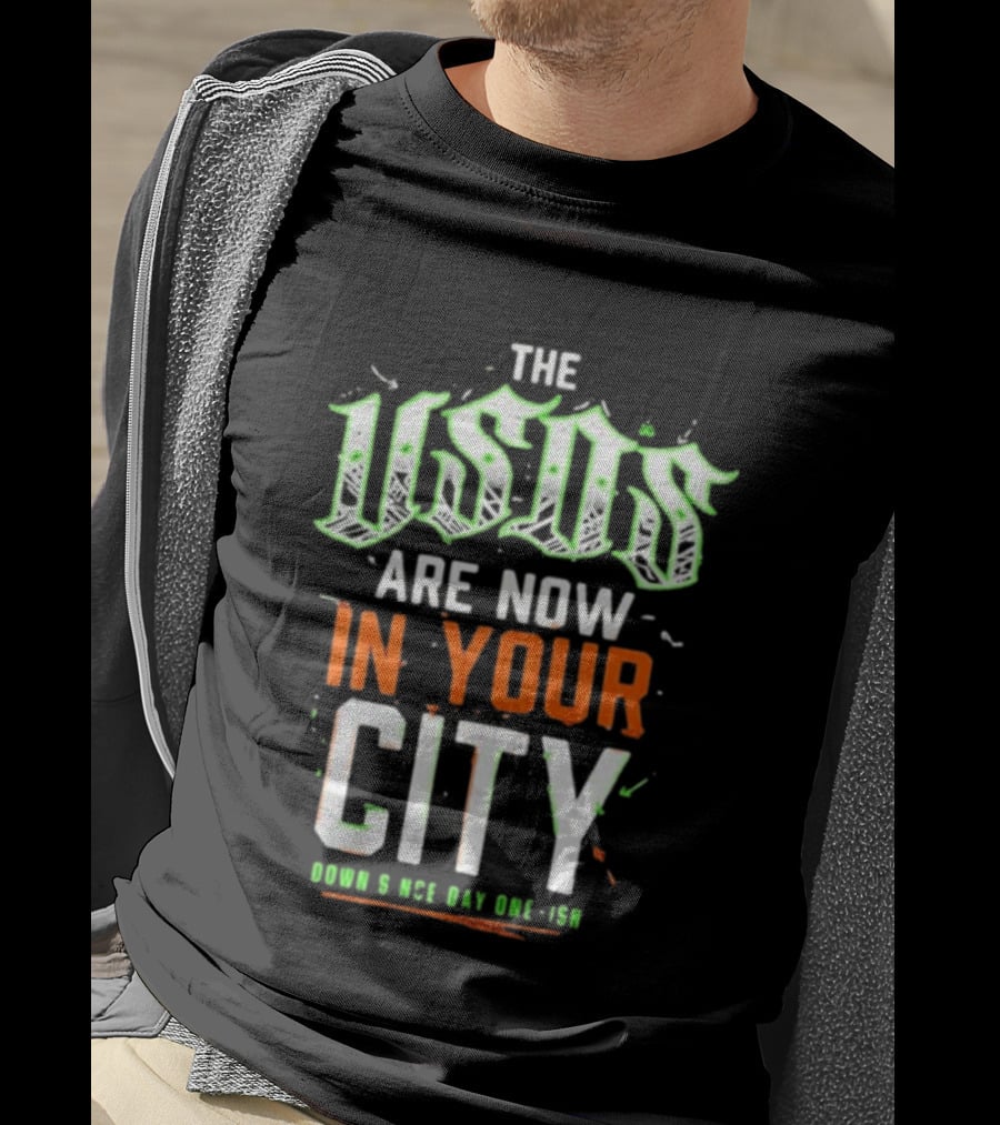 The Usos Are Now In Your City WWE Oooo S Ooo Day One Ish T-Shirt
