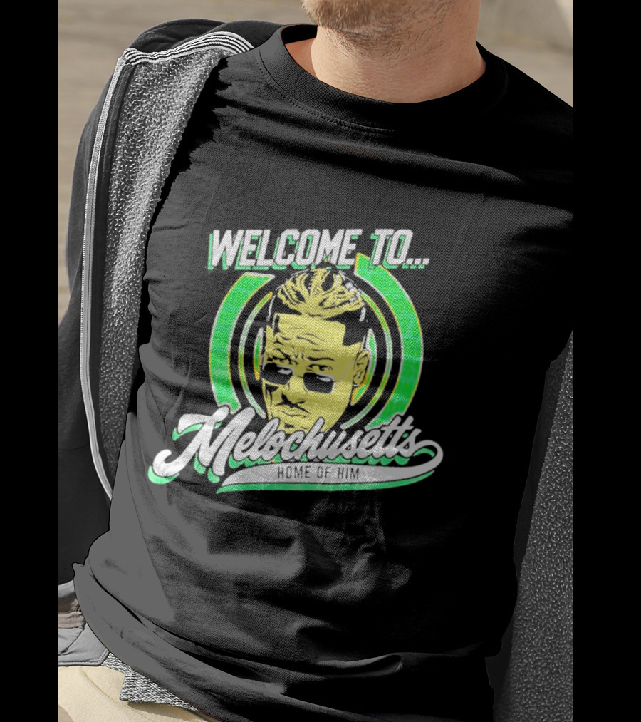 Carmelo Hayes Welcome To Melochusetts Home Of Him Massachusetts T-Shirt