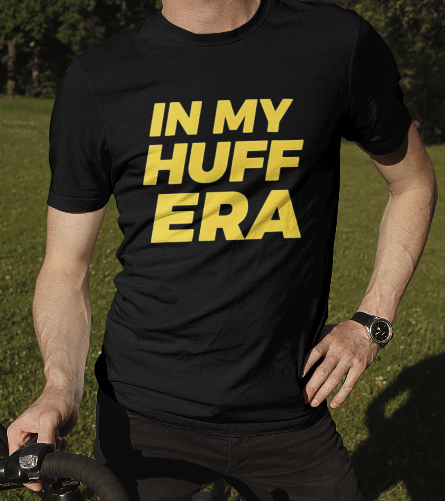 In My Huff Era Trendy Bold Yellow Text Fashion T-Shirt