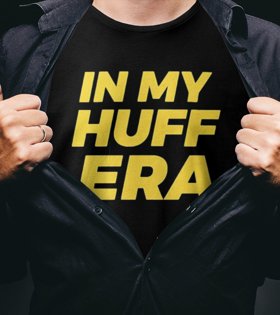 In My Huff Era Trendy Bold Yellow Text Fashion T-Shirt
