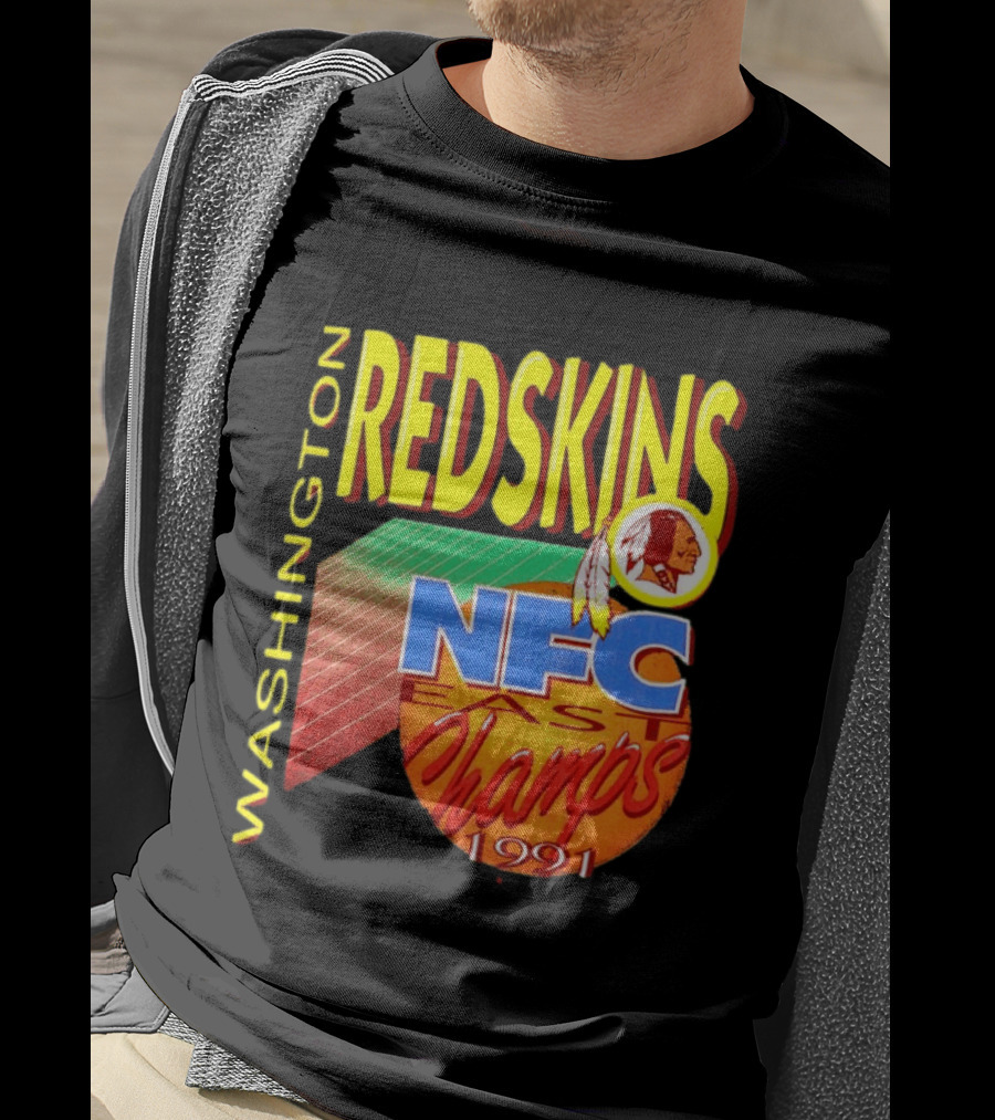 Washington Redskins NFC East Champs 1991 T-Shirt