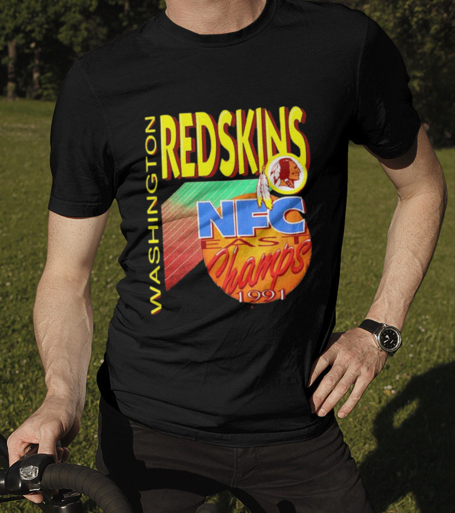 Washington Redskins NFC East Champs 1991 T-Shirt