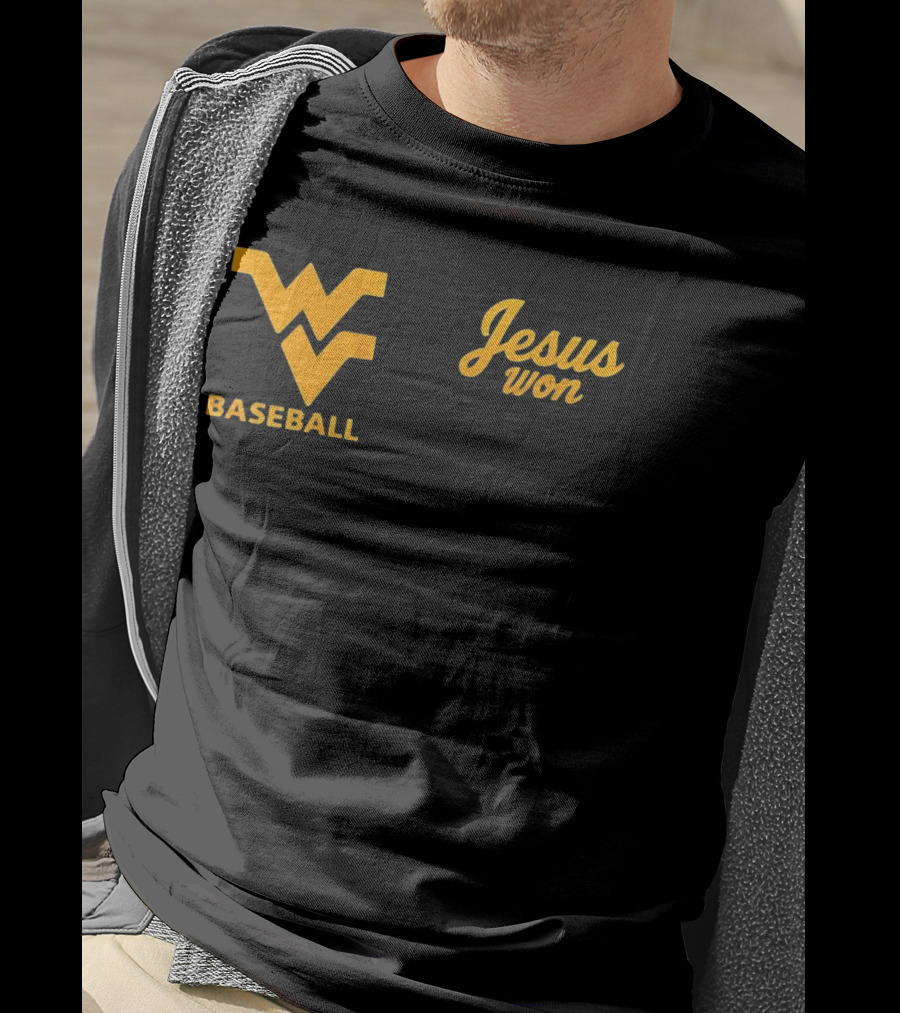 WV Baseball Jesus Won T-Shirt