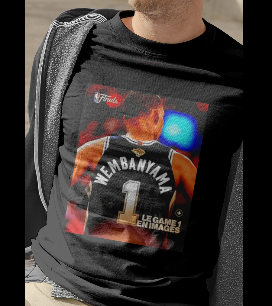 NBA Finals Wembanyama San Antonio Spurs Le Game 1 En Images T-Shirt