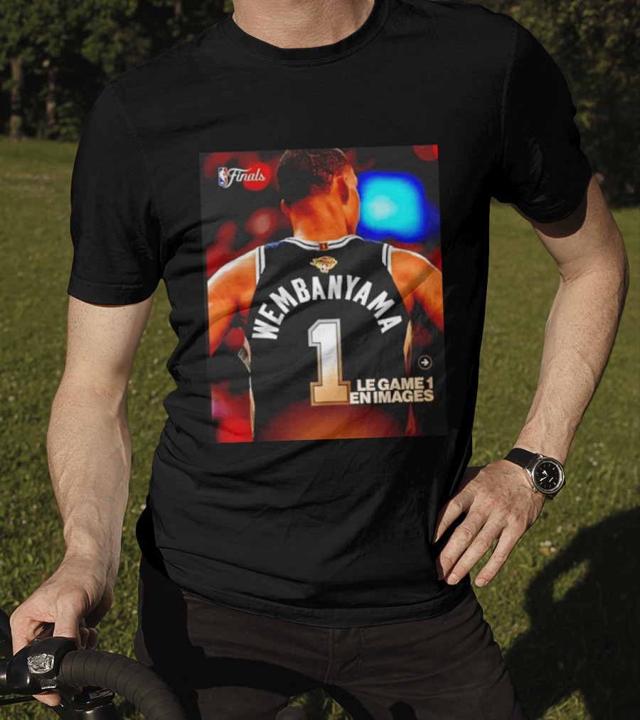 NBA Finals Wembanyama San Antonio Spurs Le Game 1 En Images T-Shirt
