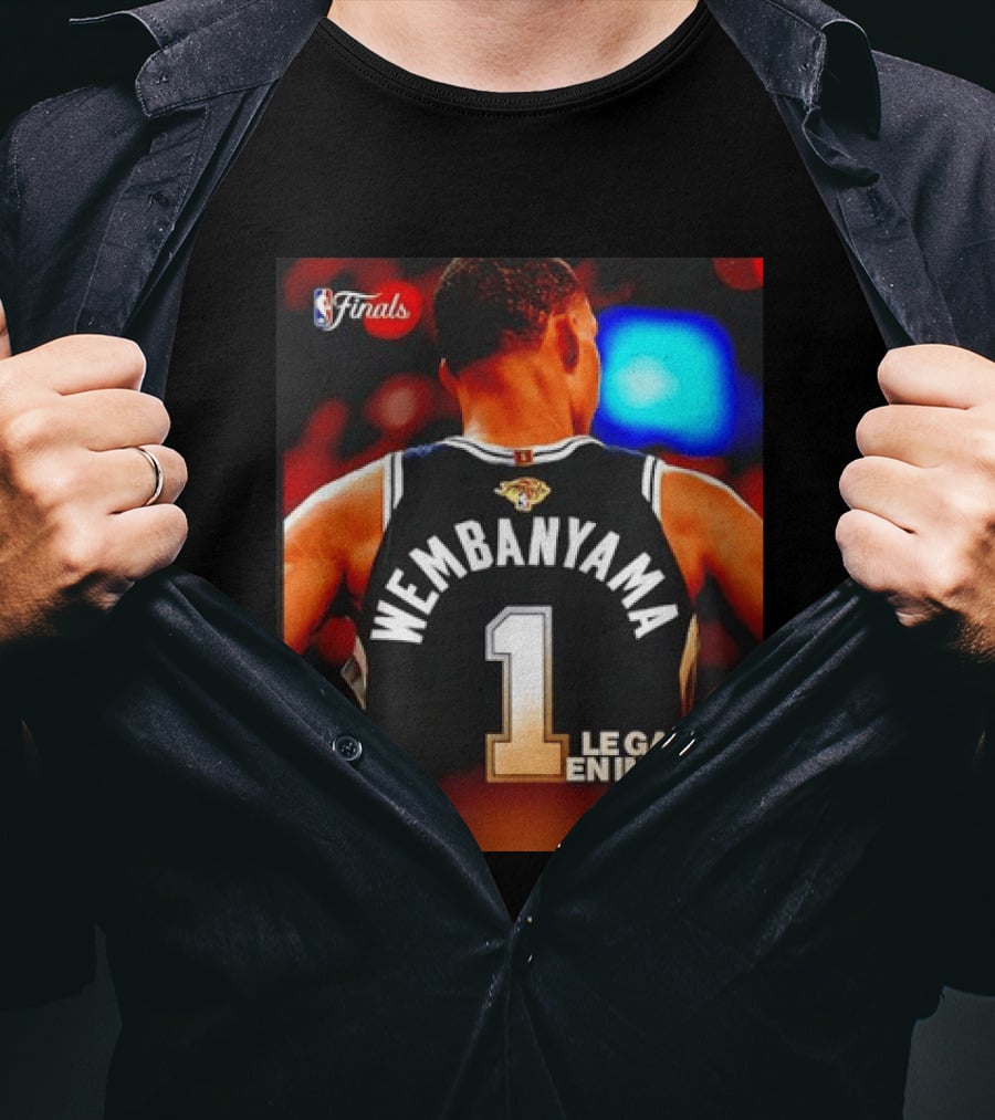 NBA Finals Wembanyama San Antonio Spurs Le Game 1 En Images T-Shirt