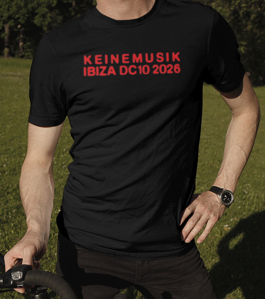 Keinemusik Ibiza DC10 2026 Black T-Shirt