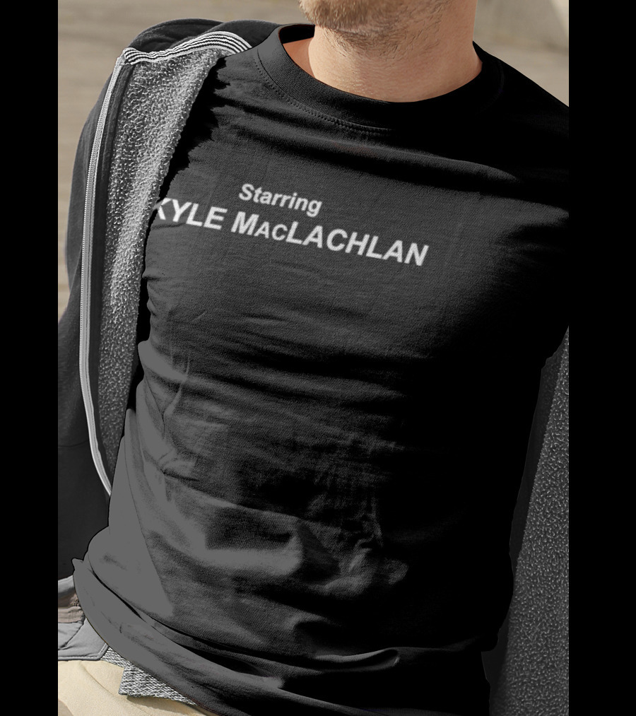 Starring Kyle MacLachlan Twin Peaks Actor T-Shirt