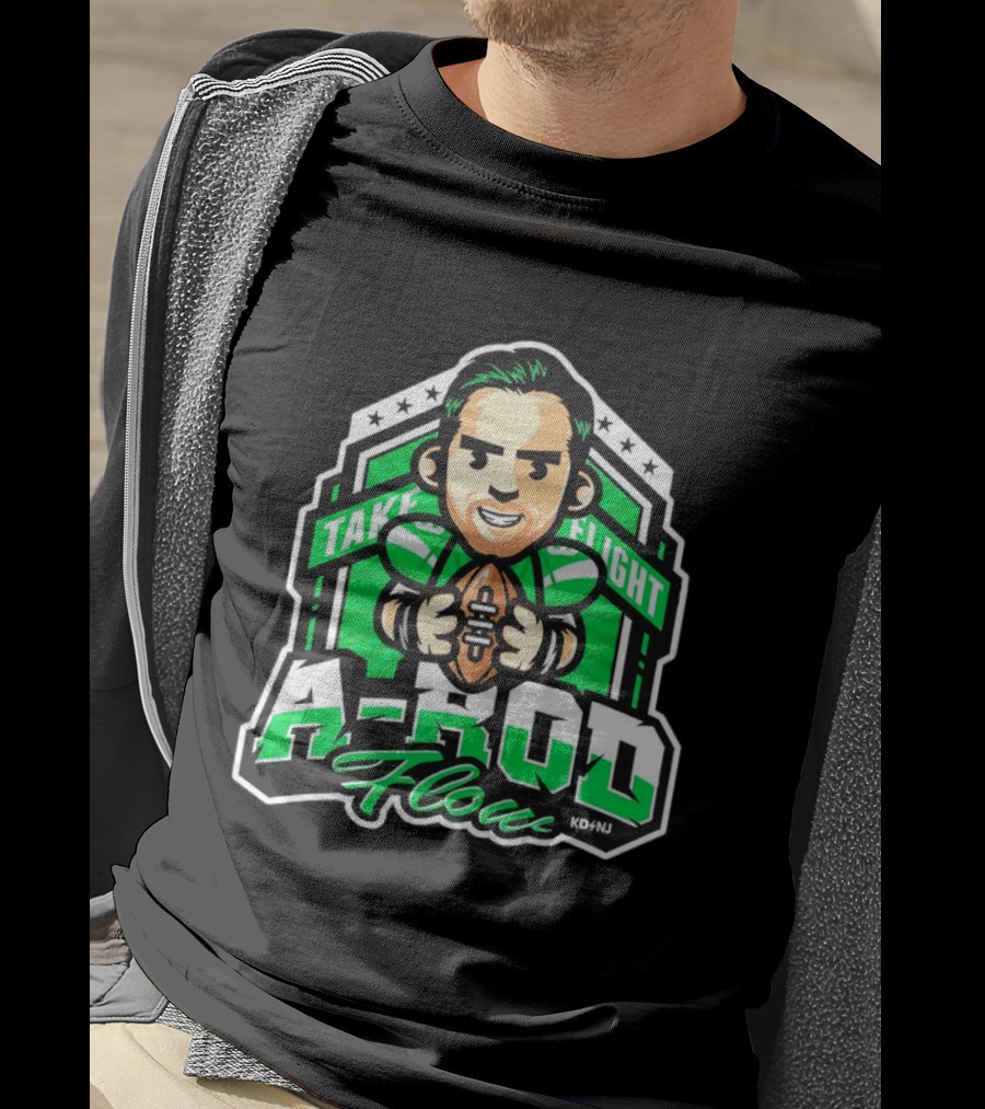 New York Jets Aaron Rodgers Take Flight A Rod Flow T-Shirt
