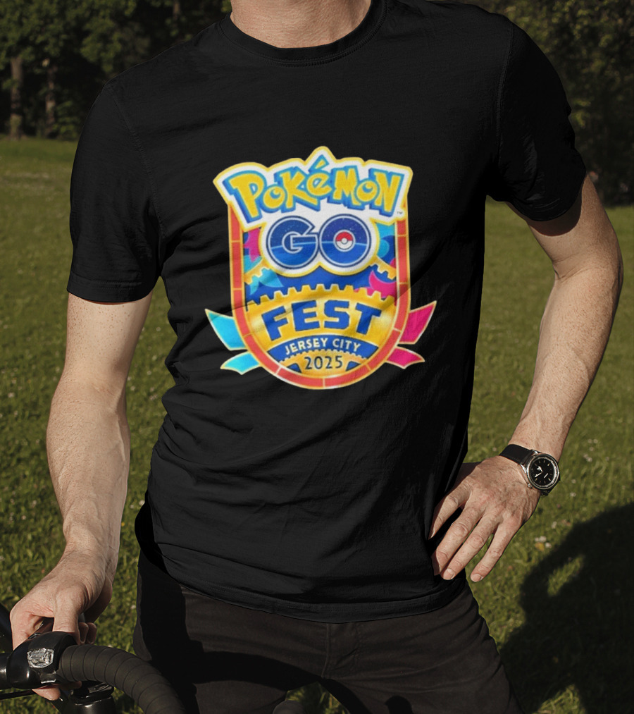 Pokémon Go Fest 2025 Jersey City Event T-Shirt