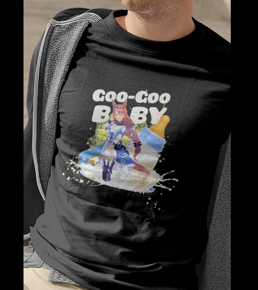 Goo Goo Baby Super Creek Uma Musume Pretty Derby Milk Bottle T-Shirt