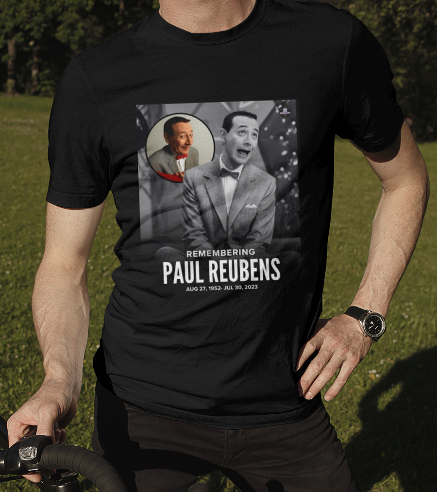 Remembering Paul Reubens Aug 27 1952 July 30 2023 Pee Wee Herman Legacy Memorial T-Shirt