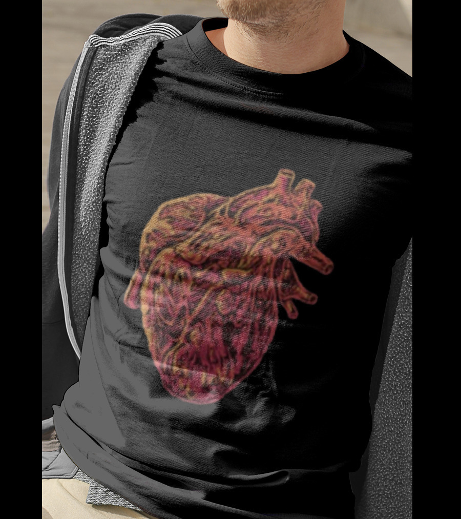Rise Records The Acacia Strain Gravebloom Black Anatomical Heart T-Shirt