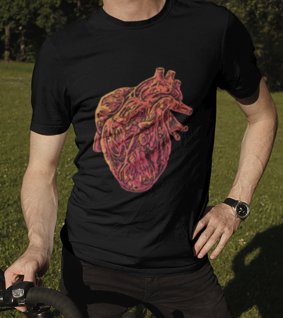 Rise Records The Acacia Strain Gravebloom Black Anatomical Heart T-Shirt