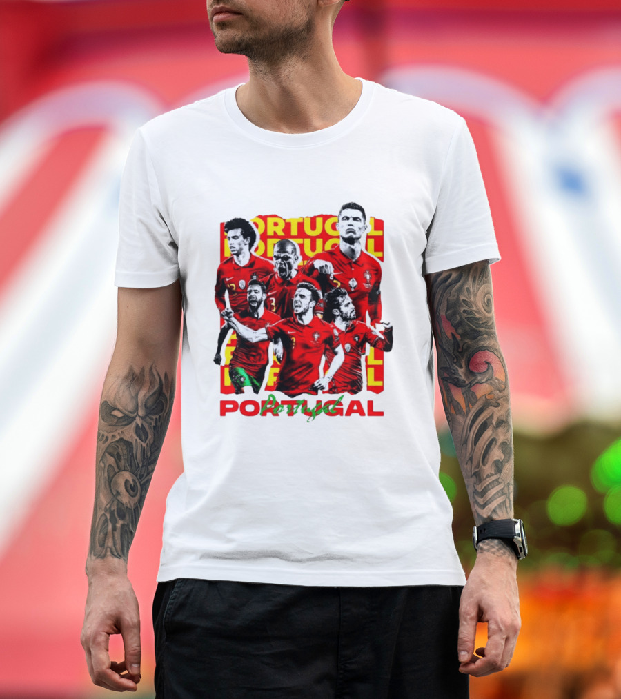 Portugal National Football Team Cristiano Ronaldo Fans T-Shirt