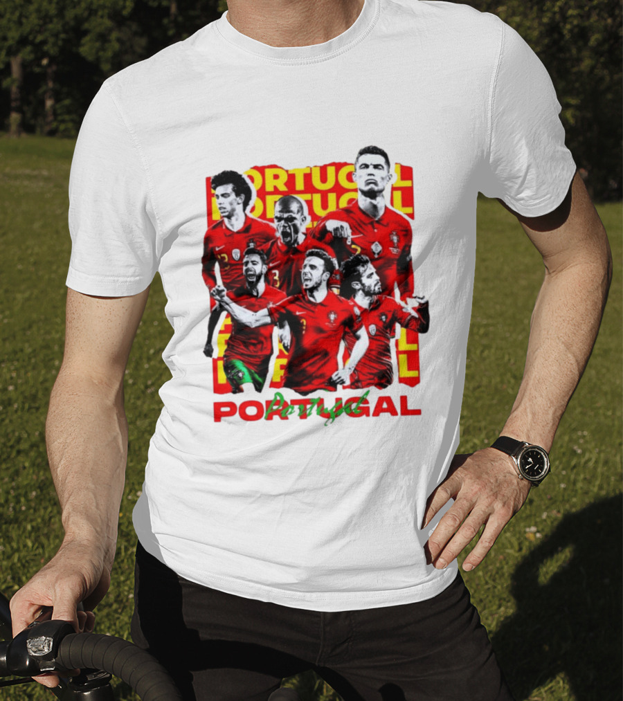 Portugal National Football Team Cristiano Ronaldo Fans T-Shirt