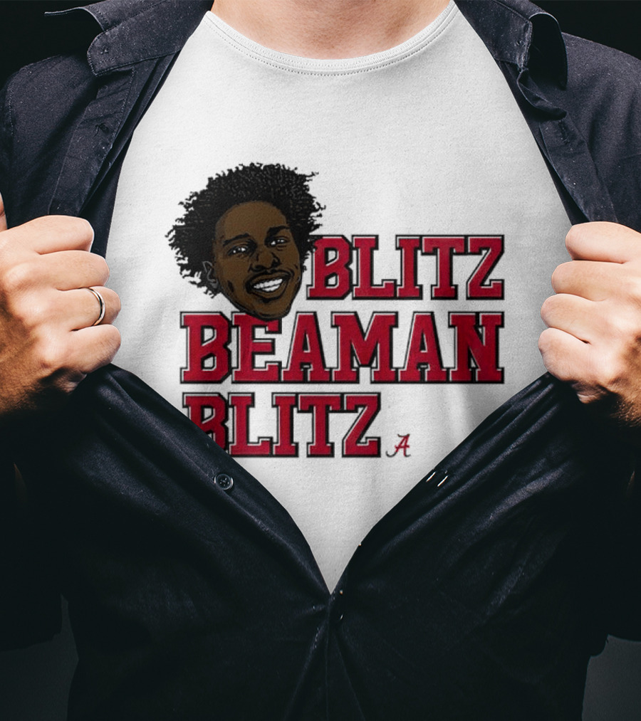Alabama Crimson Tide Blitz Beaman Blitz Jeremiah Beaman T-Shirt