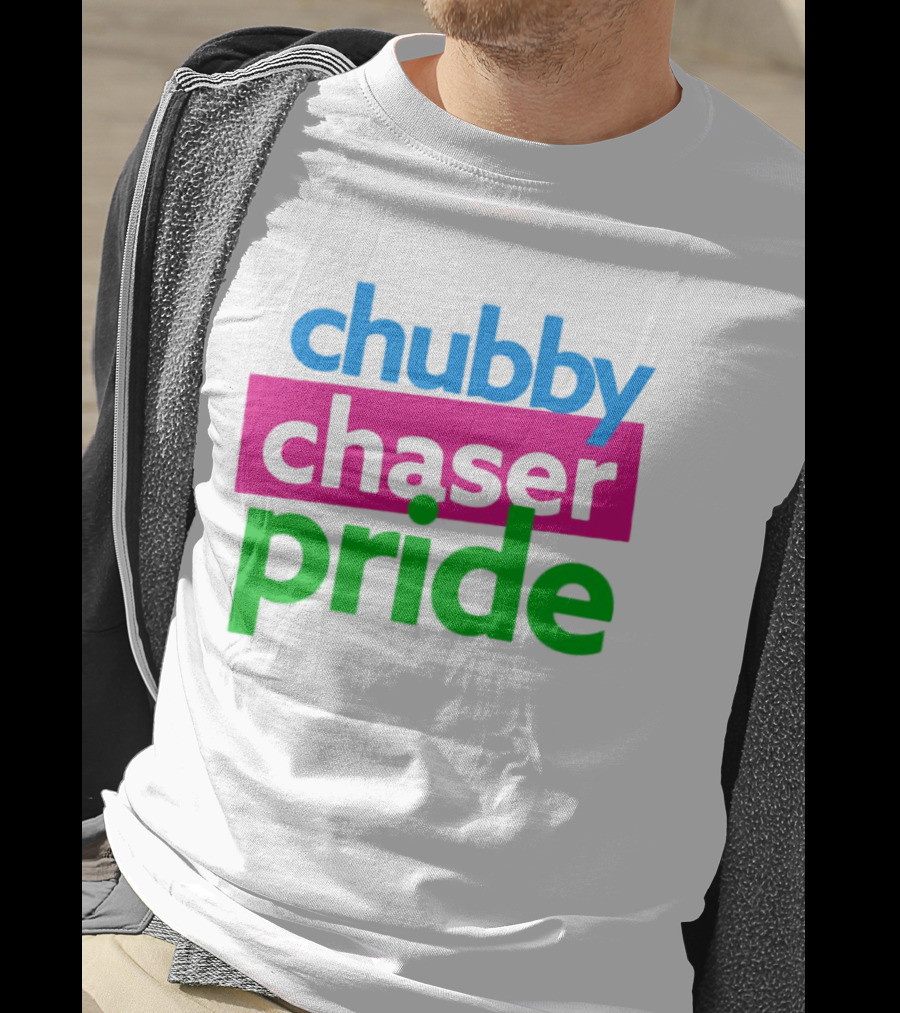 Chubby Chaser Pride Colorful T-Shirt