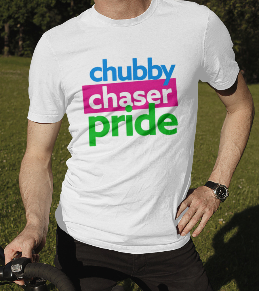 Chubby Chaser Pride Colorful T-Shirt
