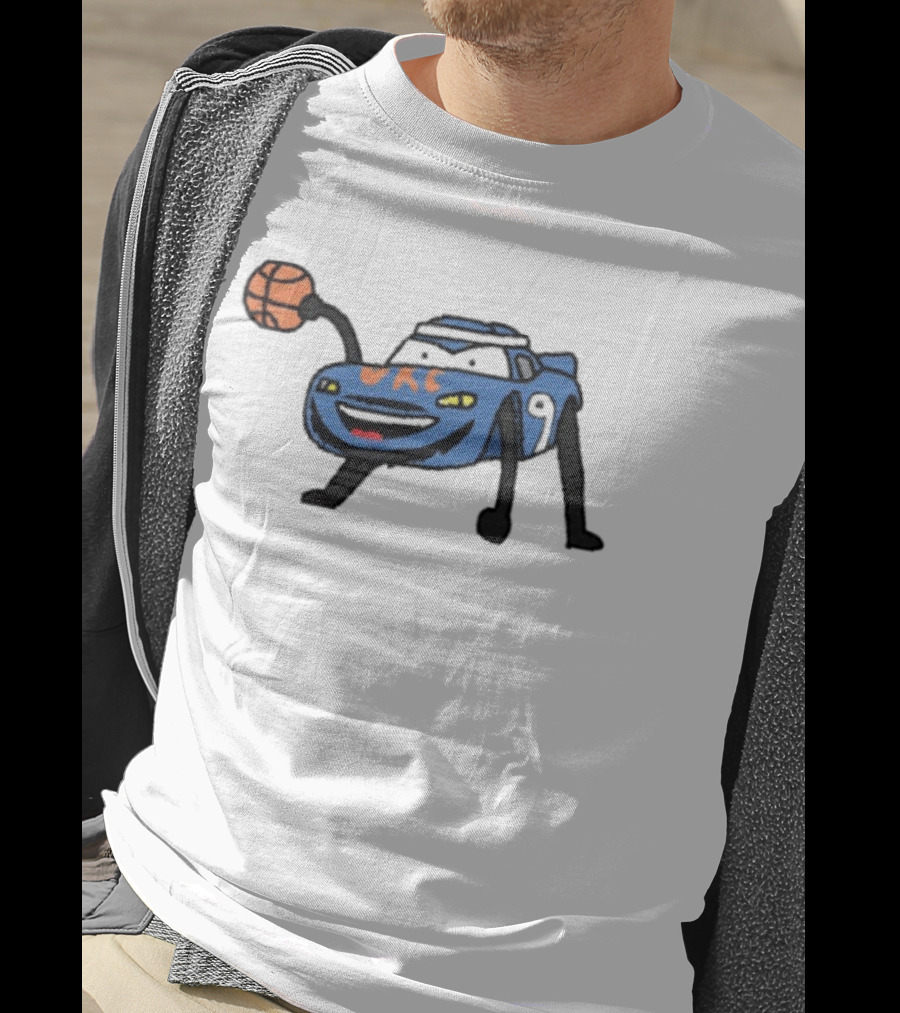 Alex Cars Russo Alex Caruso OKC Thunder Basketball Cartoon T-Shirt