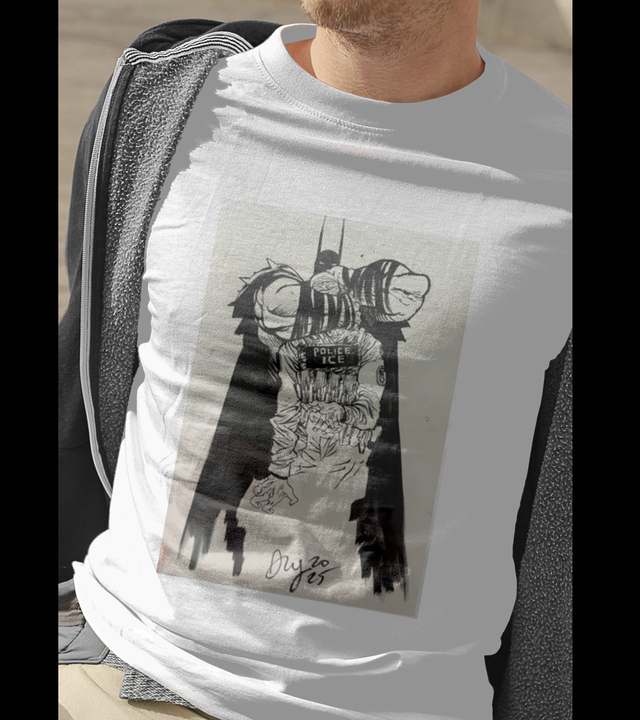 Awesome Absolute Batman Police ICE Daniel Warren Johnson DC Comics 2025 T-Shirt
