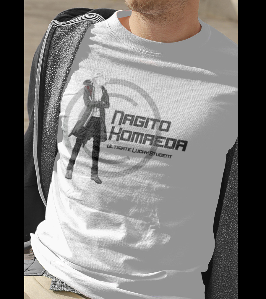 Nagito Komaeda Minimalist Style Danganronpa T-Shirt