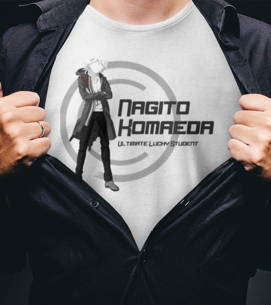 Nagito Komaeda Minimalist Style Danganronpa T-Shirt