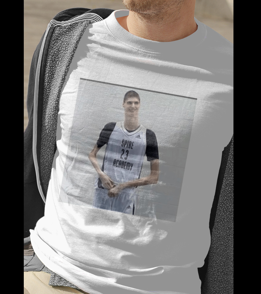 Spire Academy 23 Robert Bobroczkyi Basketball T-Shirt