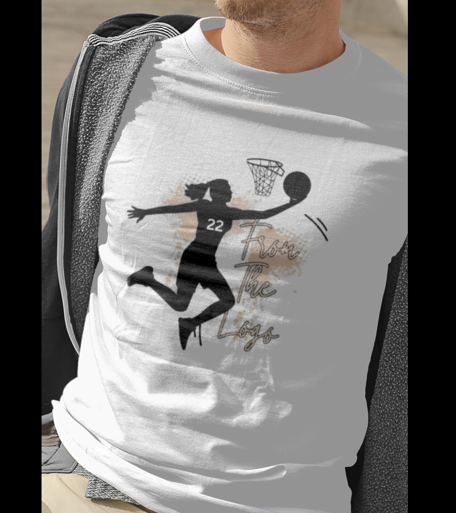 Caitlin Clark 22 Basketball From The T-Shirt