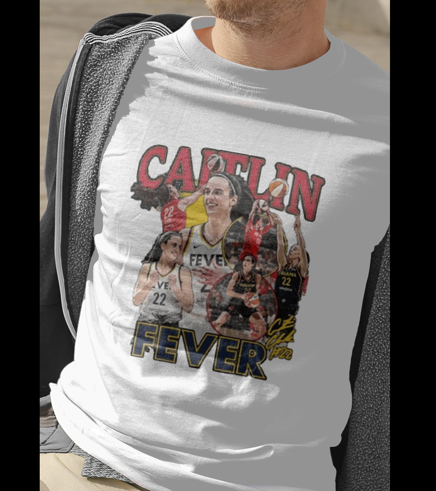 Caitlin Clark 22 Indiana Fever WNBPA T-Shirt