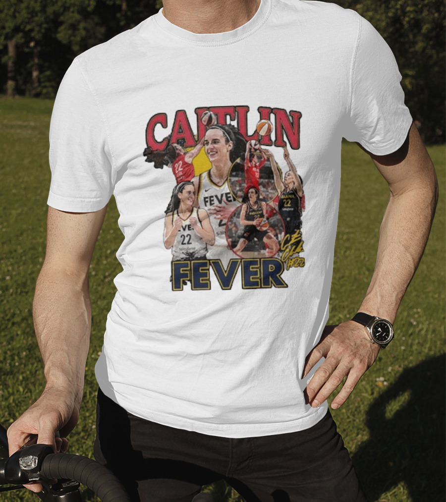 Caitlin Clark 22 Indiana Fever WNBPA T-Shirt