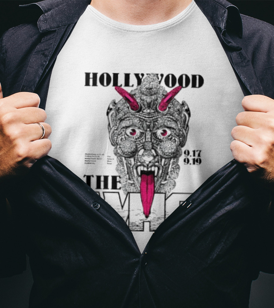 Hollywood The Who Los Angeles 2025 Demon Face 9.17 9.18 T-Shirt