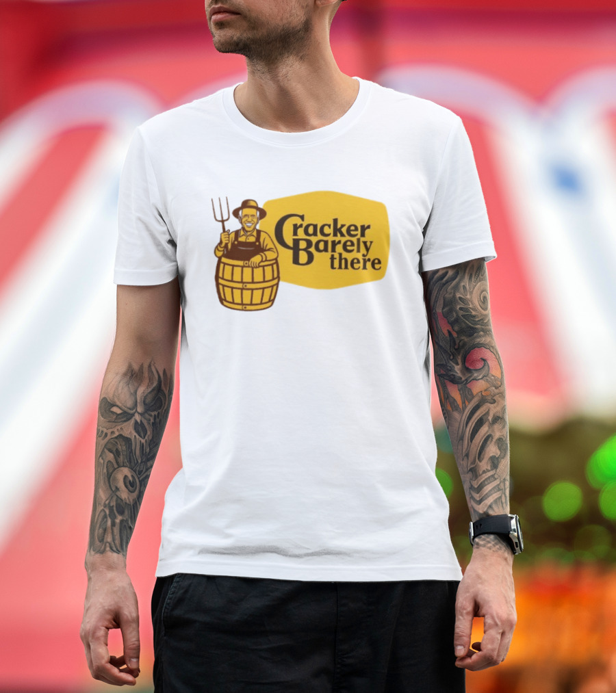 Joe Biden Cracker Barely There Cracker Barrel T-Shirt