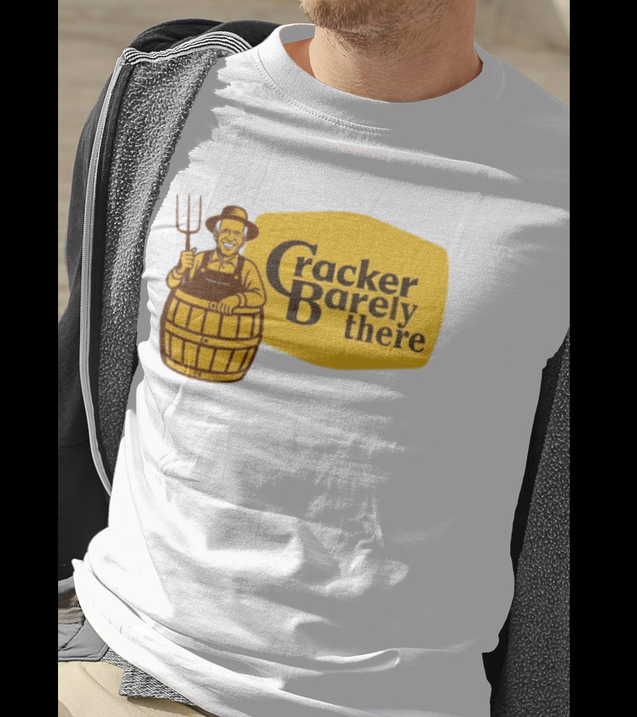 Joe Biden Cracker Barely There Cracker Barrel T-Shirt