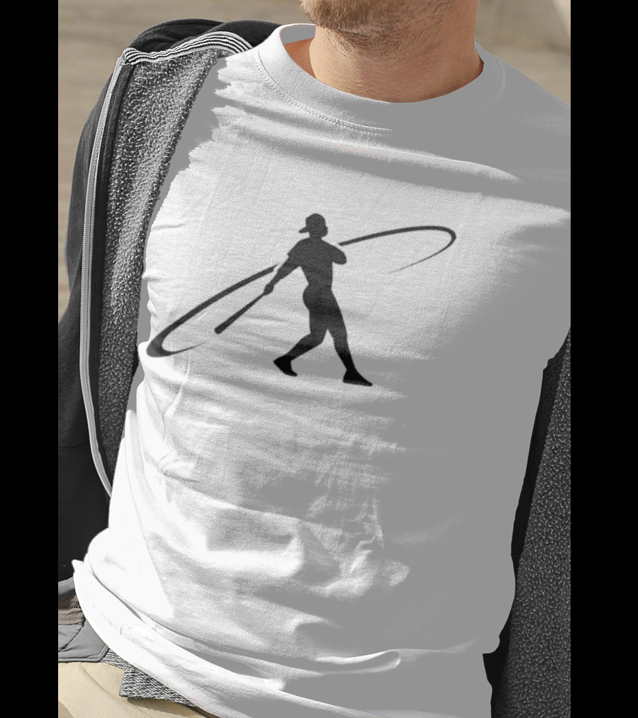 Ken Griffey Jr Swingman Silhouette Baseball Legend T-Shirt