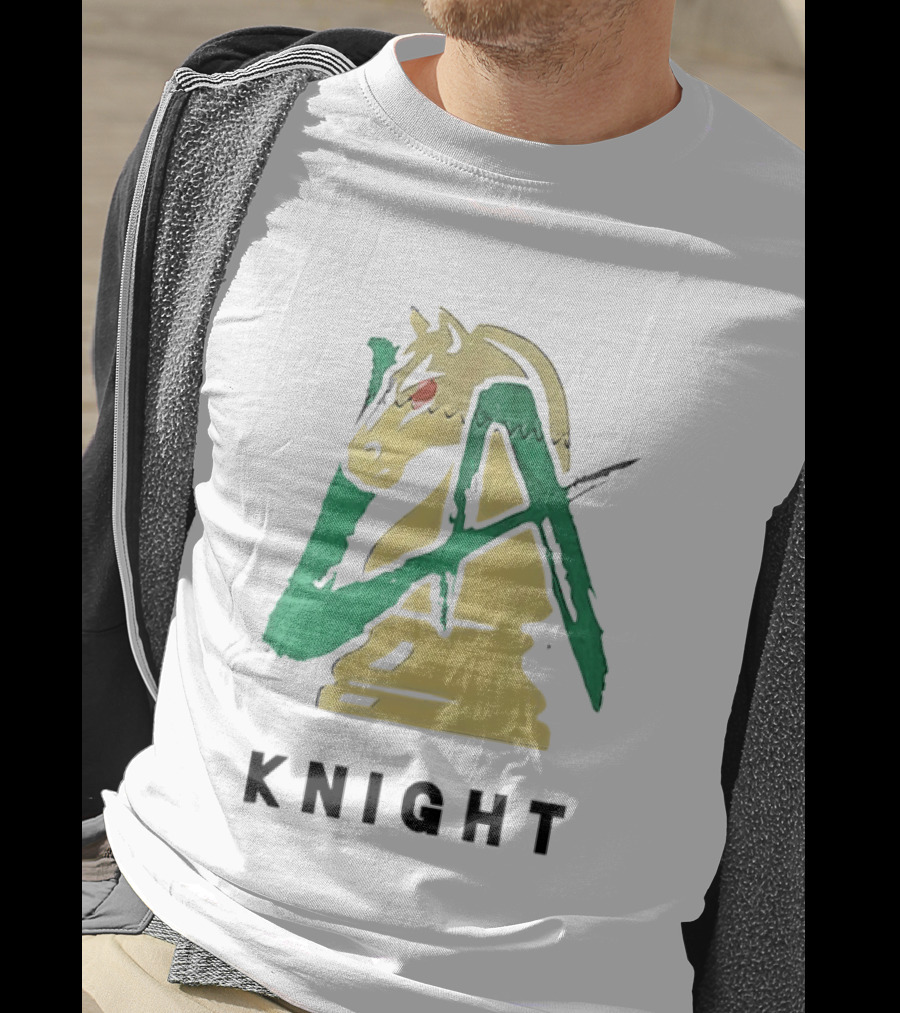 LA Knight WWE Horse Knight Chess Piece T-Shirt