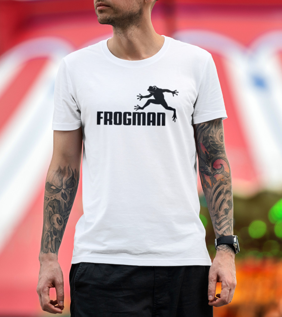 Frogman Leaping T-Shirt