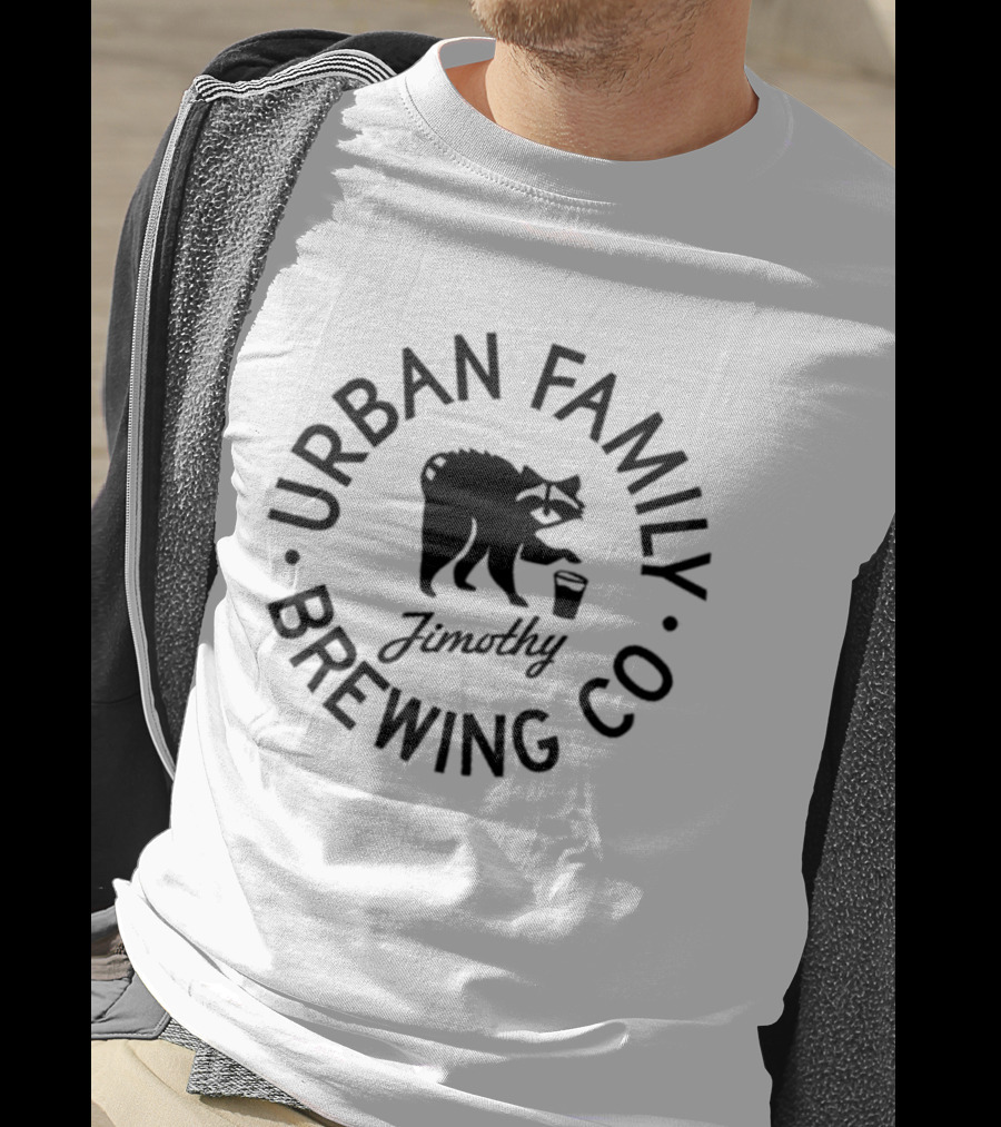 Urban Family Brewing Co Jimothy Raccoon T-Shirt