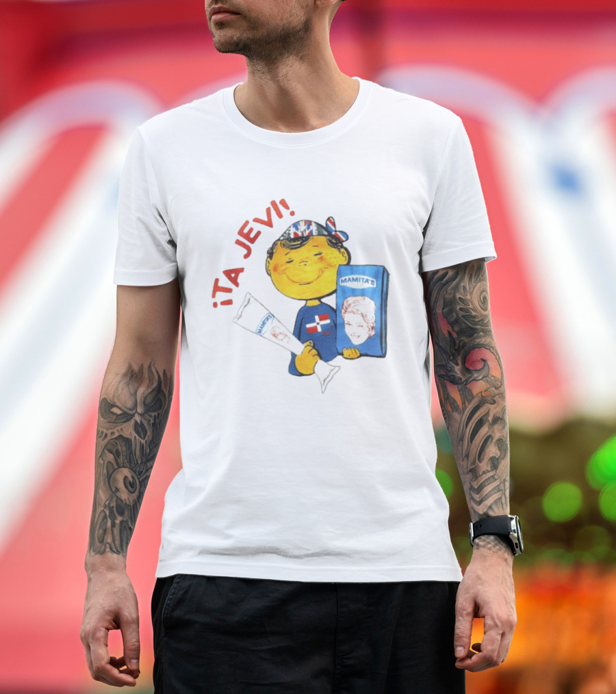 ¡Ta Jevi! Mamita's Ice Cream Dominican Packaging T-Shirt