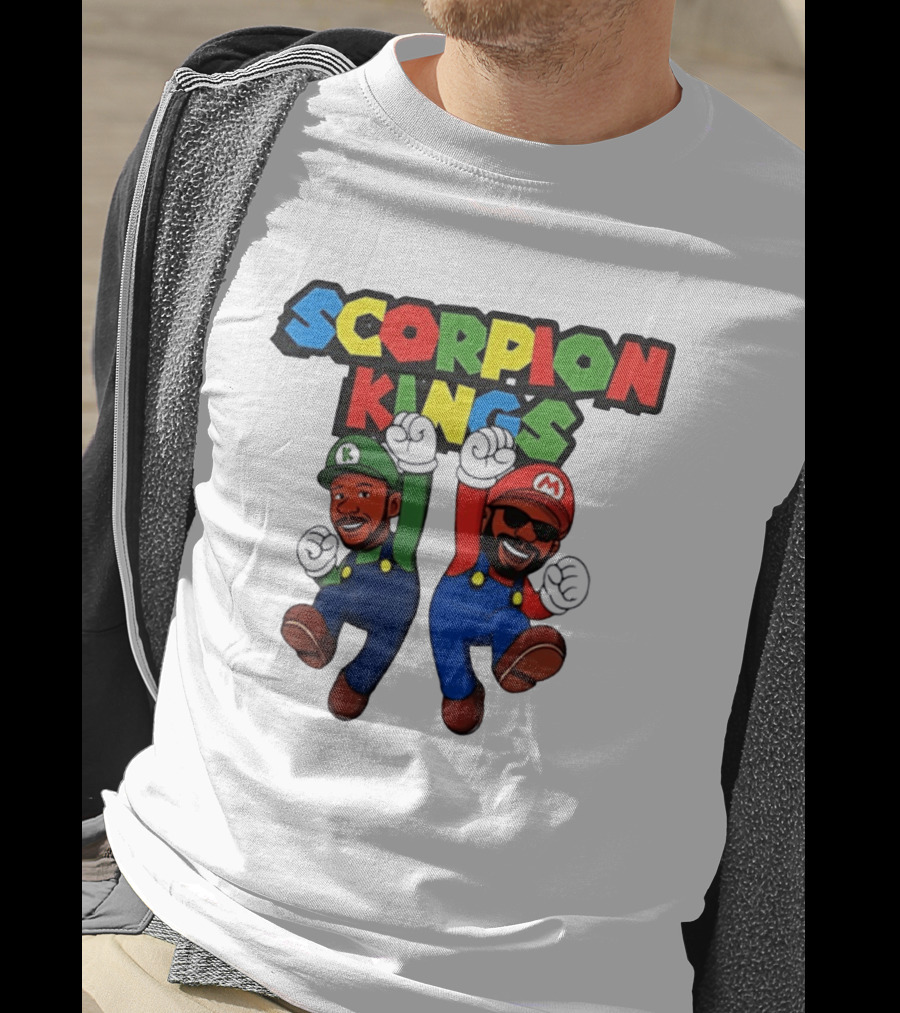 Scorpion Kings Kabza De Small And DJ Maphorisa Mario T-Shirt